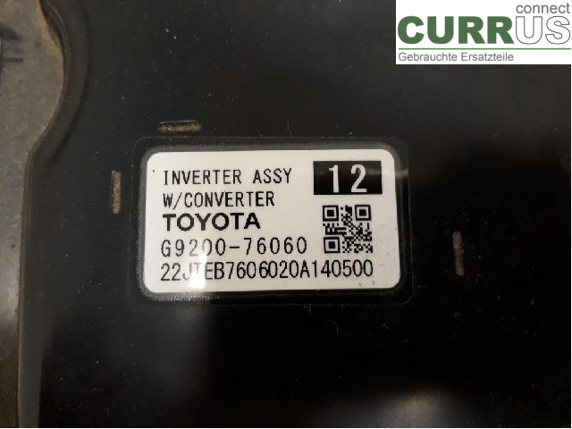 LEXUS UX  19- Converter / inverter - electric G9200-79045 M20A-FXS