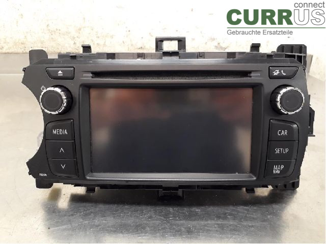 TOYOTA YARIS       12-14 Radio-CD-/Multimedia-Panel 86140-0D010 1NR-FE