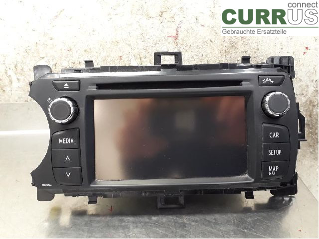 TOYOTA YARIS       12-14 Radio CD /Multimediapanel 86140-0D050 1NZ-FXE