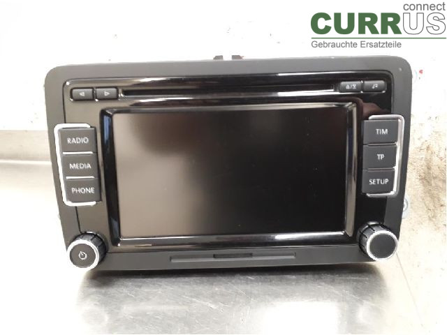 VW PASSAT  11-14 Radio CD / multimediepanel 3C8057190CX CFGC