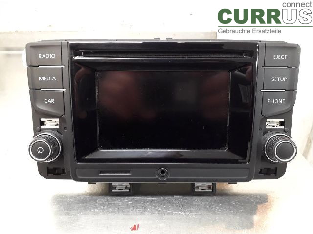 VW POLO       10-17 Radio-CD-/Multimedia-Panel 6C0035869F CJZC