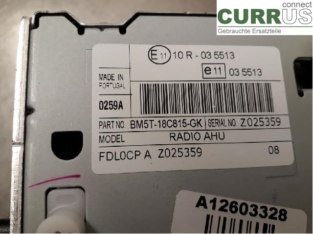 FORD FOCUS  11-14 Radio CD / Multimedia panel 2277319 T3DA