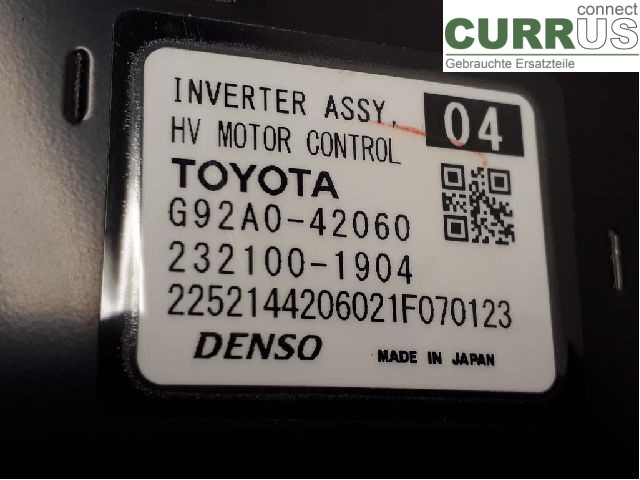 TOYOTA RAV4  19- Converter / inverter - electric G92A0-42070 A25A-FXS