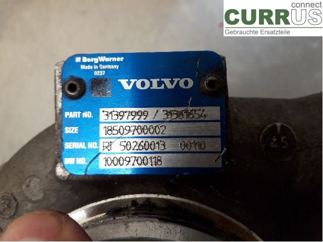 VOLVO V60 CROSS COUNTRY 16-18 Turbo charger 36050833 D4204T14
