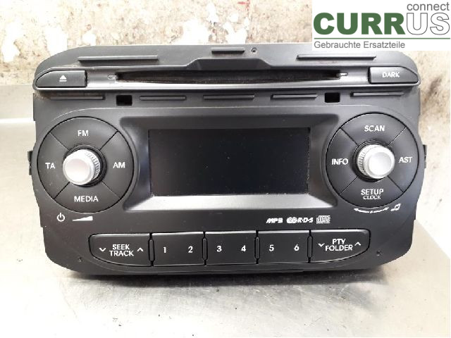 KIA PICANTO  12-17 Radio CD / panneau multimédia 961701Y201MB2 G3LA