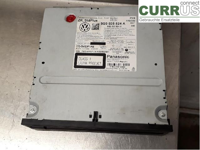 VW GOLF / E-GOLF VII   13-20 Radio-CD-/Multimedia-Panel 5G0035824AX CHPA
