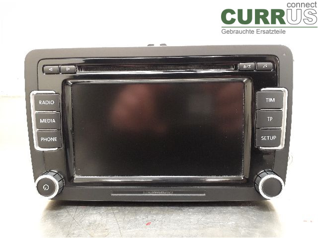 VW TIGUAN 07-16 Radio CD / panel multimedialny 3C8057195X CBAB