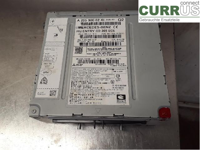 MB VITO/V-KLASS (W447)  14- Radio CD / multimediepanel A2059000241 OM651.950