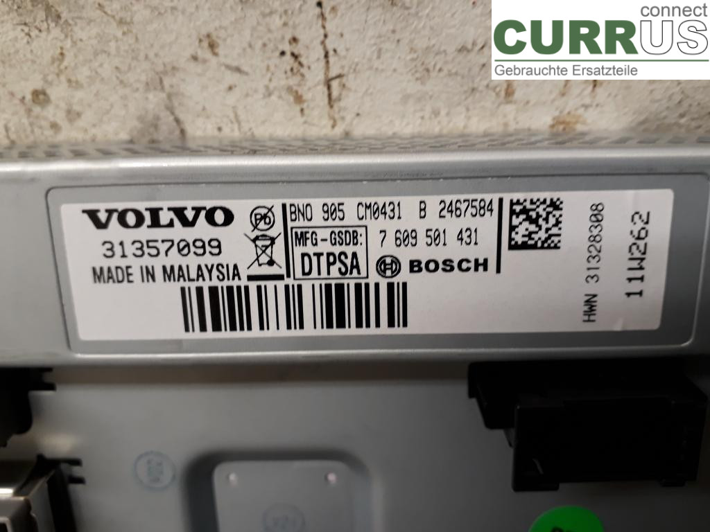VOLVO V60  11-13 Control display 36001981 D4162T