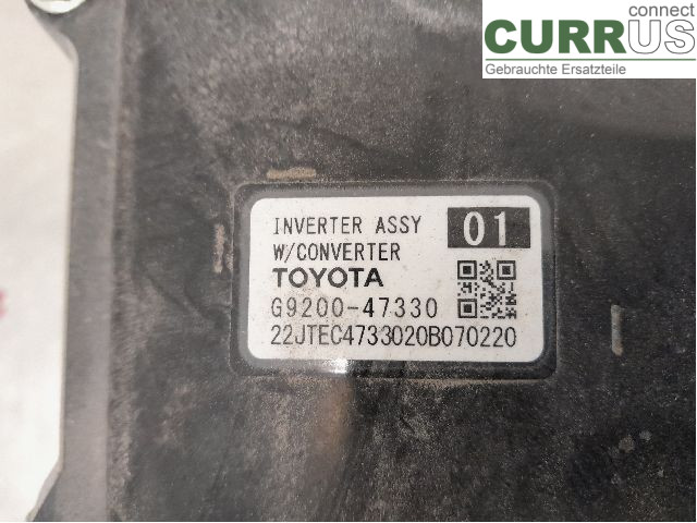 TOYOTA C-HR 16-23 Converter / inverter - electric G9200-49135 2ZR-FXE