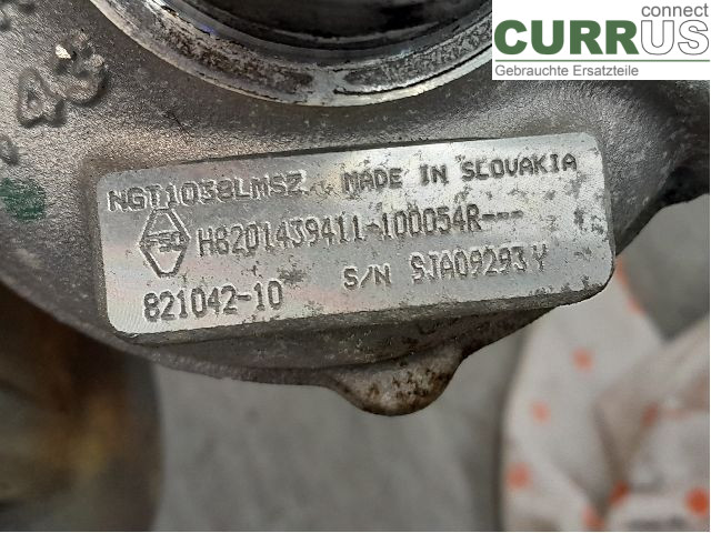 RENAULT CAPTUR 13-19 Turbosprężarka 144118534R H5F-412