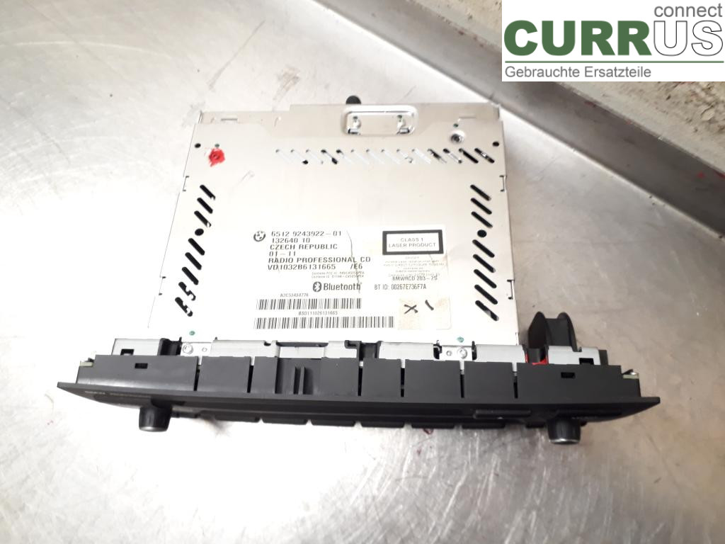 BMW 1 E87/81 5D/3D 03-11 Radio CD / Multimedia panel 65129263468 N47-D20C