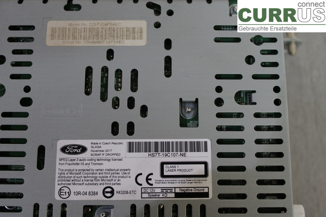 FORD MONDEO    15- Radio CD / Multimedia panel 2360214 T8CC
