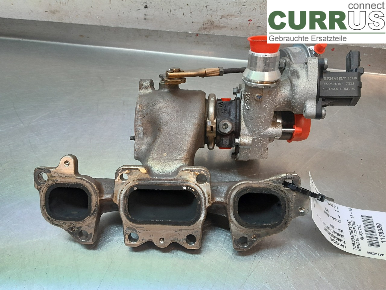 RENAULT CAPTUR 13-19 Turbosprężarka 144118534R H5F-412