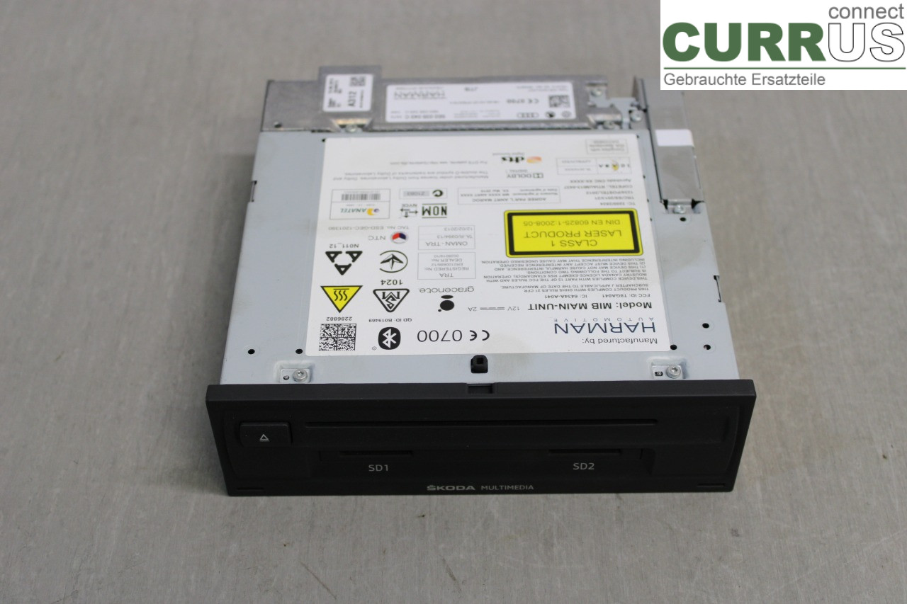 SKODA OCTAVIA  13-20 Radio CD / Multimedia panel 5E0035043CX CKFC
