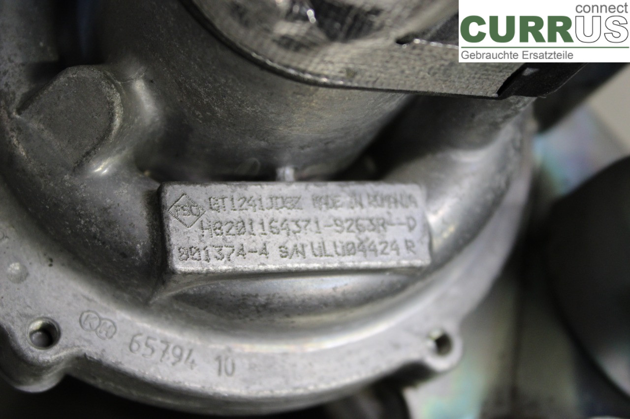 RENAULT KANGOO II  15-21 Turbo charger 144116137R 