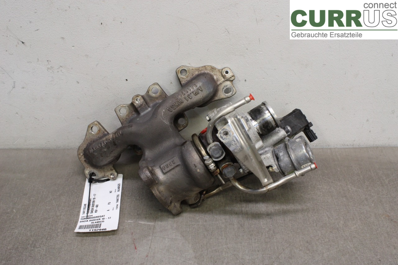DACIA DUSTER  10-17 Turbo charger 144118534R H5F-408