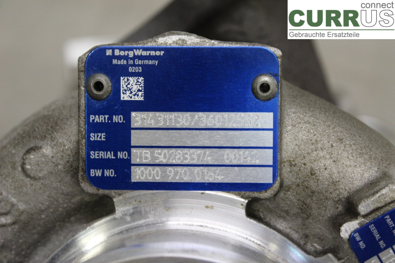 VOLVO V60 CROSS COUNTRY 16-18 Turbo charger 36050237 D5244T21
