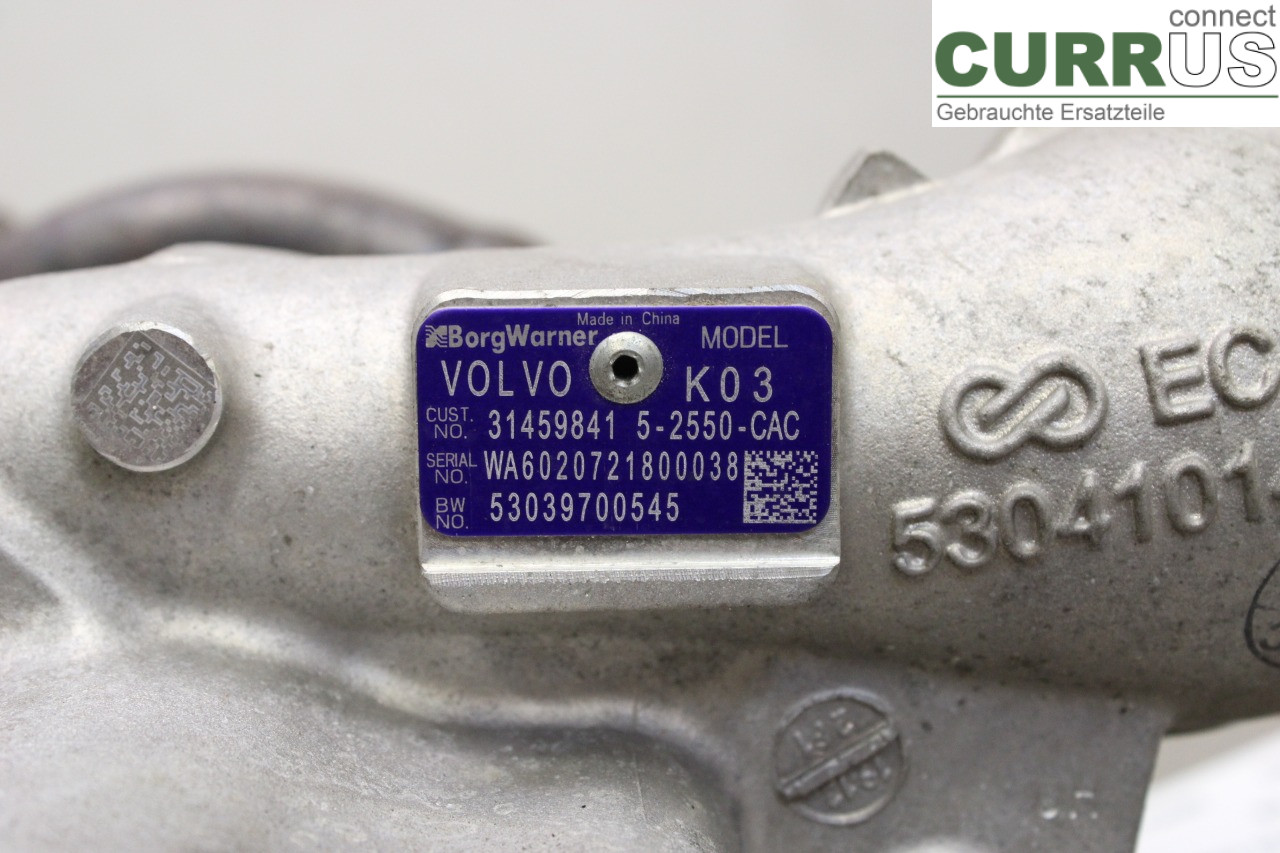 VOLVO XC60  18- Turbo charger 36010231 B4204T31