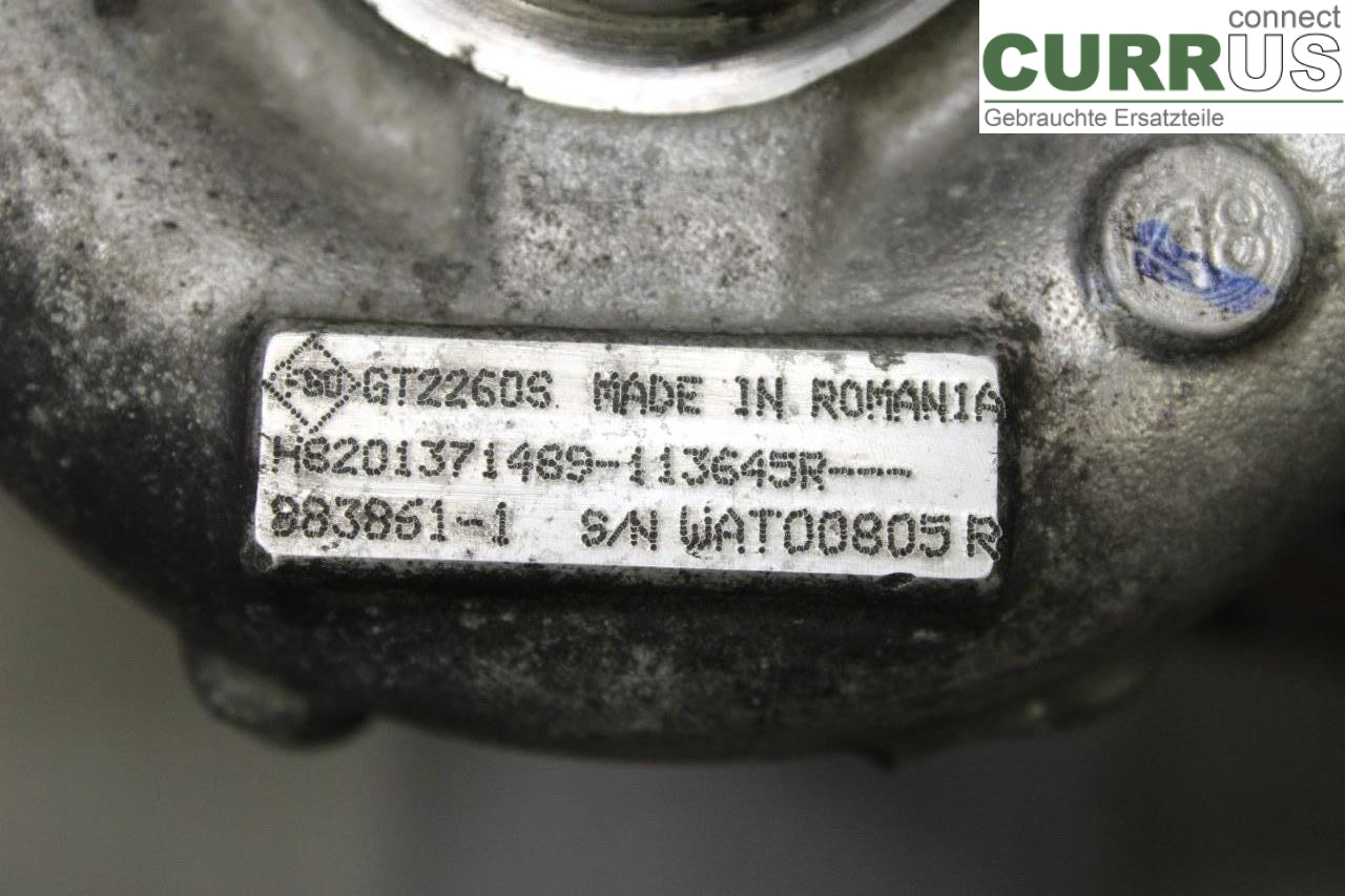 RENAULT TRAFIC  15- Turbo charger 144119411R R9M-450
