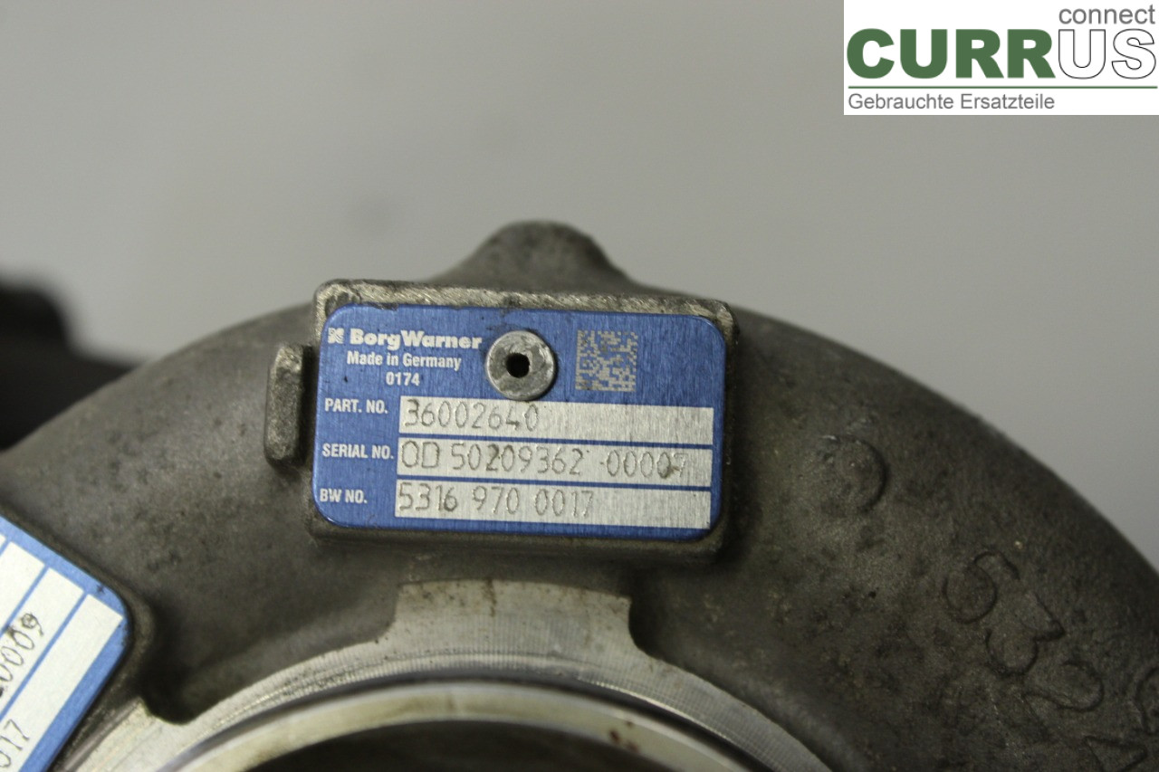 VOLVO XC60  09-13 Turbolader 36050237 D5244T17