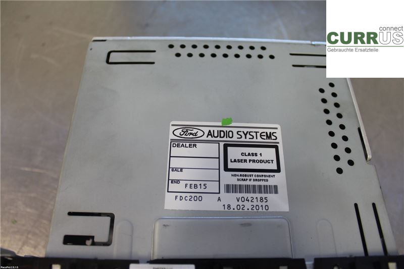 FORD MONDEO     07-15 Radio CD / Multimedia panel  2.0 Flexifuel