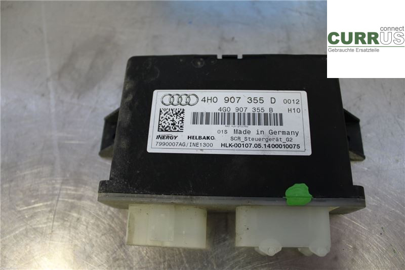 AUDI ALLROAD 09-16 Engine Control Unit (ECU) 4H0907355D 2,0 TDI