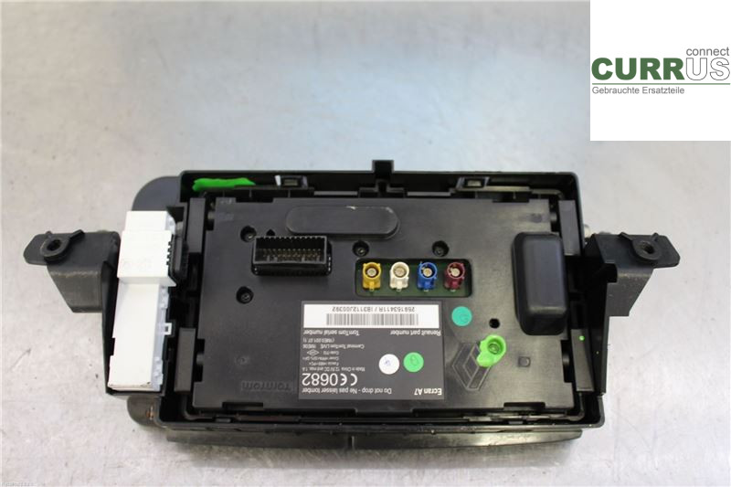RENAULT MEGANE III 09-15 Control display 259150931R 1.5 DCI ESM