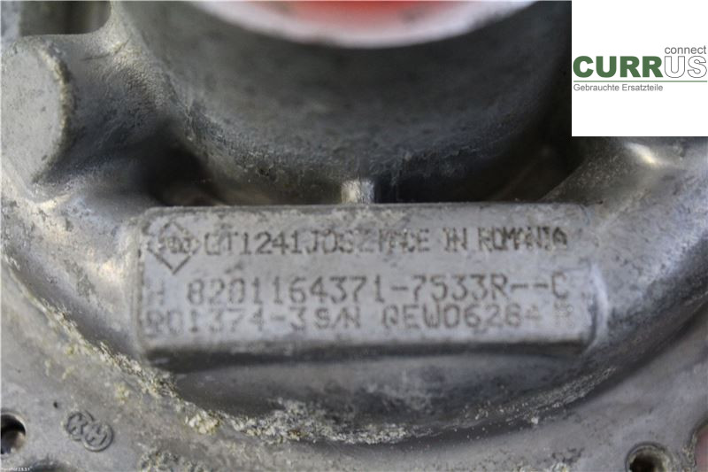 RENAULT KANGOO II  08-14 Turbo charger 144116213R 1.5 DCI