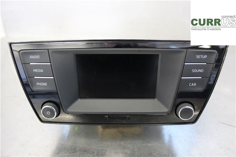SKODA FABIA  15- Radio CD / multimediepanel 6V0035871 1,2 TSI