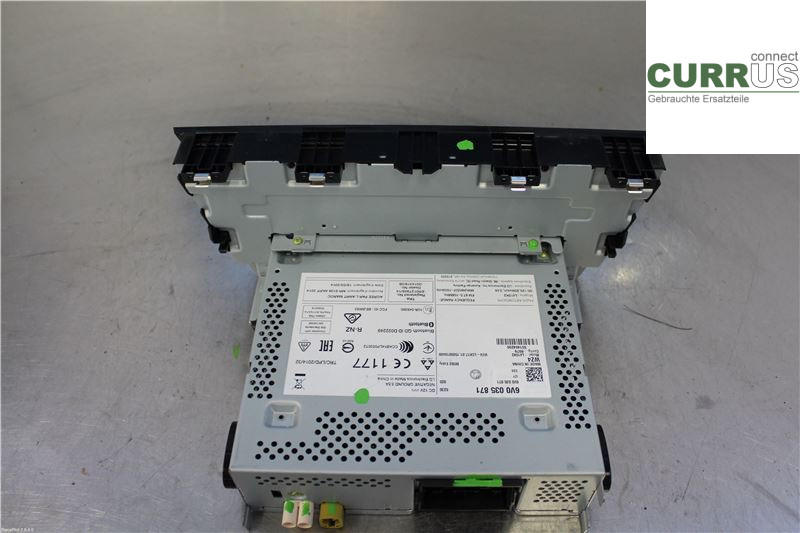 SKODA FABIA  15- Radio CD / multimediepanel 6V0035871 1,2 TSI