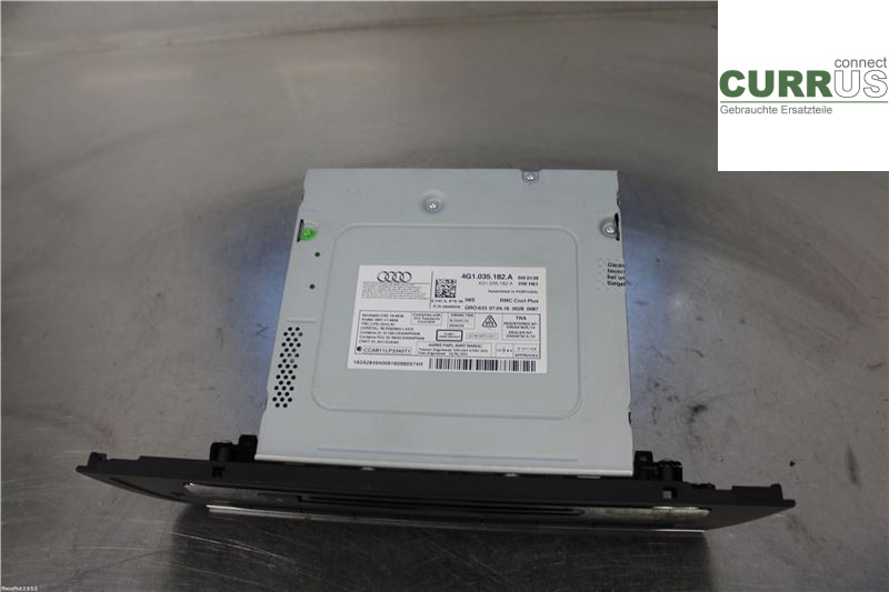 AUDI A6/S6 4G   11-18 Radio CD / Multimedia panel 4G0035182A 2,0 TDI