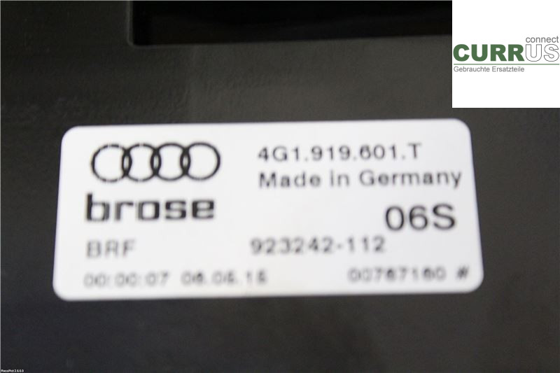 AUDI A6 ALLROAD 4G  12-18 Control display 4G0919607J 3,0 TDI