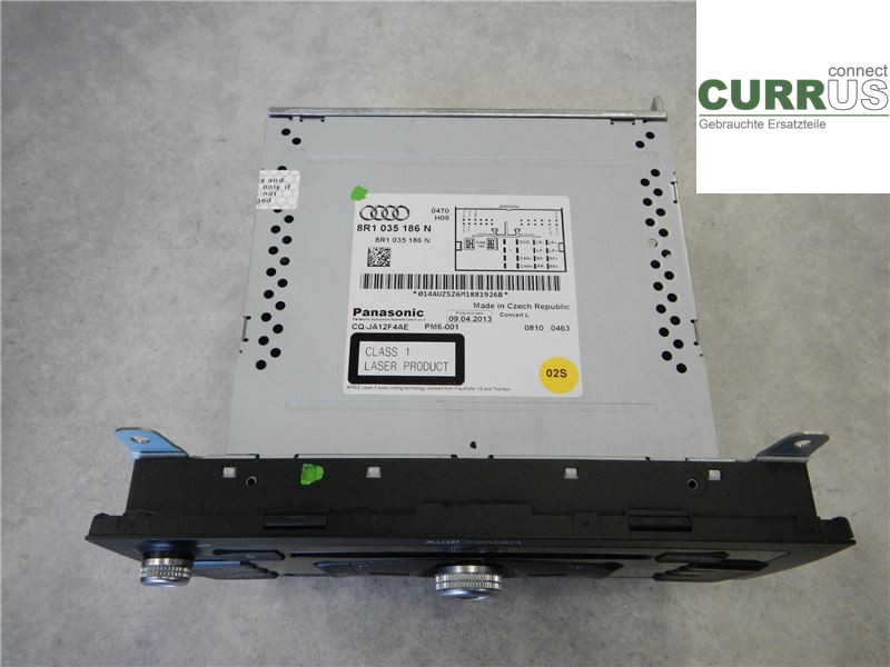 AUDI A5  07-16 Radio CD / Multimedia panel 8R1057186NX 2,0 TDI