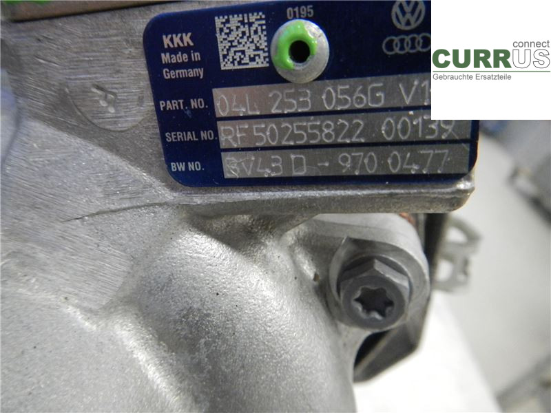 VW PASSAT  15-19 Turbolader 04L253056G 2,0 TDI