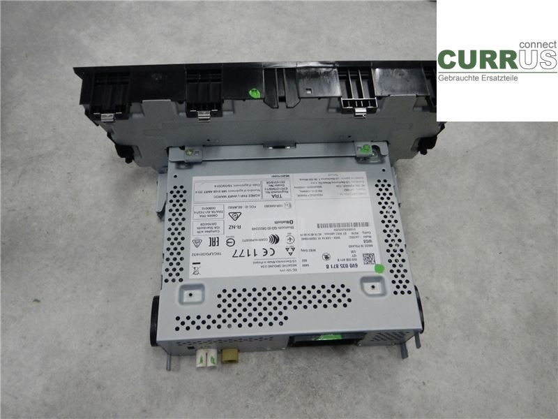 SKODA FABIA  15- Radio CD /Multimediapanel 6V0035871B 1,2 TSI