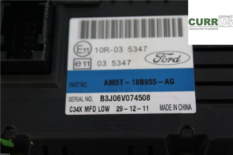 FORD FOCUS  11-14 Radio CD / Multimedia panel 1794520 1.0 EcoBoost
