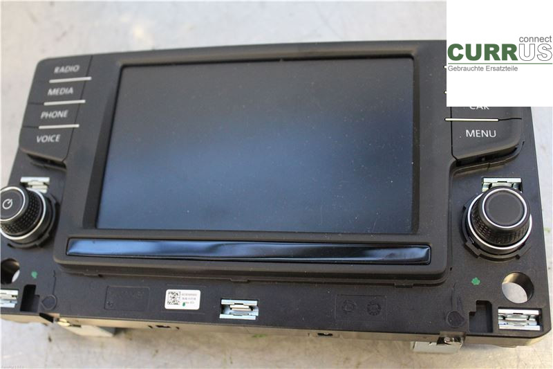 VW GOLF / E-GOLF VII   13-20 Radio CD / Multimedia panel 3G0919605B 1,4 TGI CNG