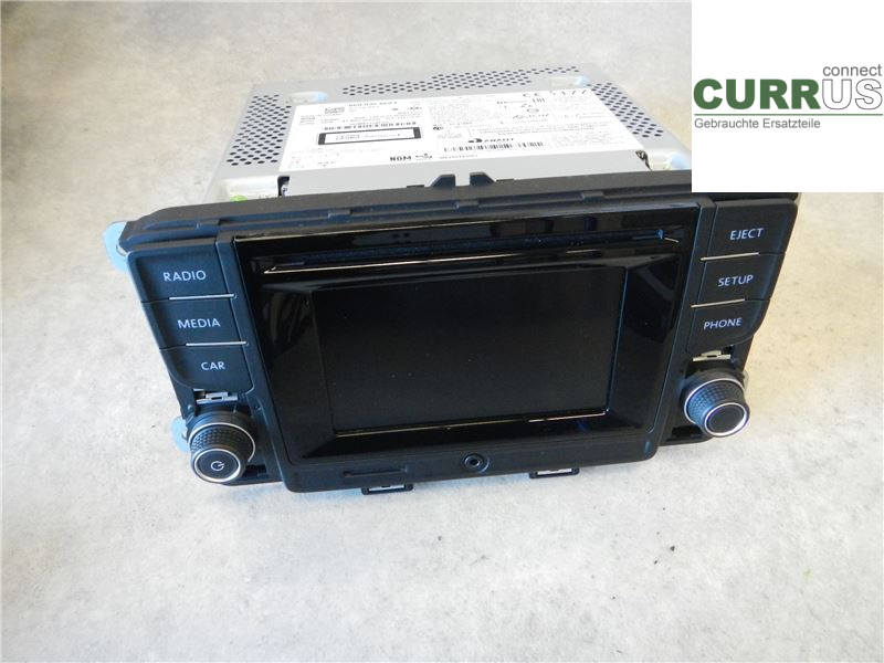 VW POLO       10-17 Radio-CD-/Multimedia-Panel 6C0035869F 1,2 TSI