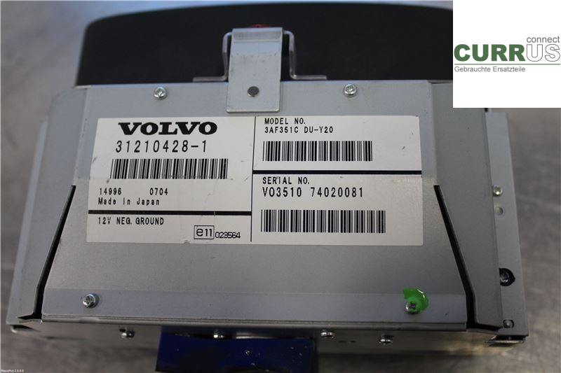 VOLVO V70      08-13 Wyświetlacz sterujący 36000891 T6 3.0 Turbo