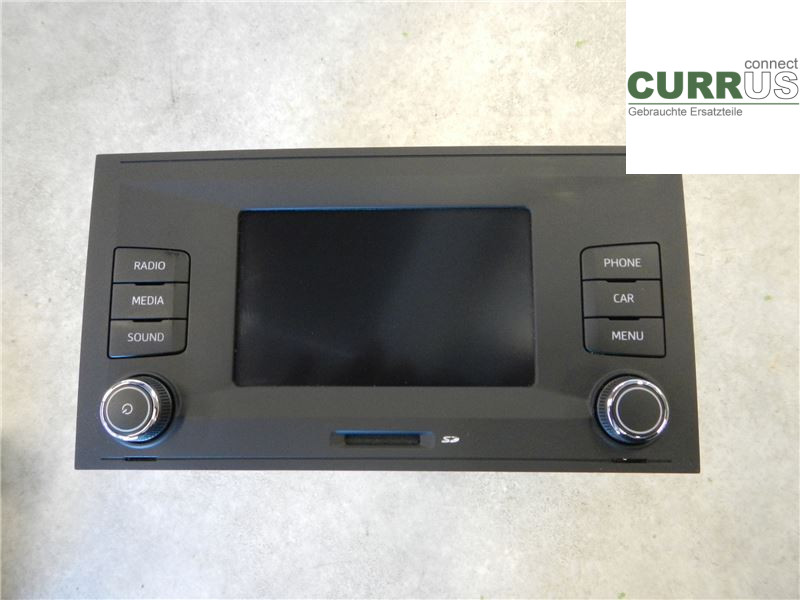 SEAT LEON   13-20 Radio-CD-/Multimedia-Panel 5F0035871B2ZZ 1,2 TSI