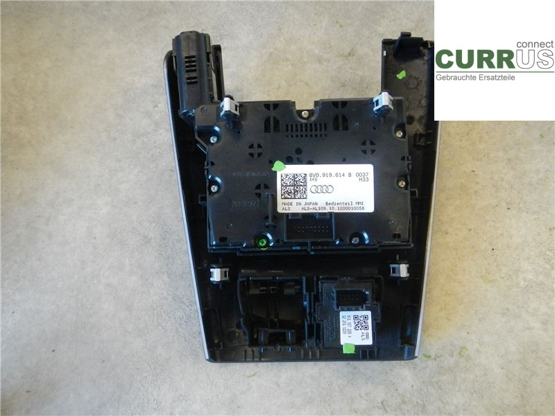 AUDI A3/S3 8V  13-20 Radio-CD-/Multimedia-Panel 8V0919614B 2,0 TDI