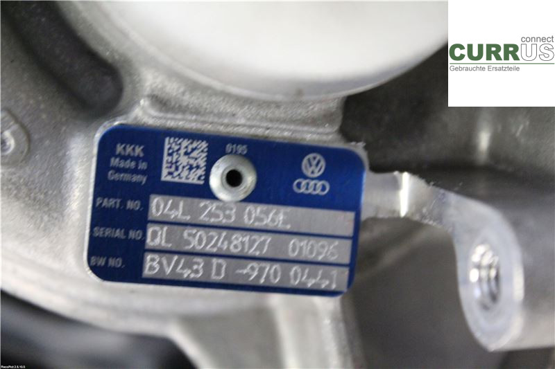 AUDI A6/S6 4G   11-18 Turbolader 04L253056E 2.0 TDI