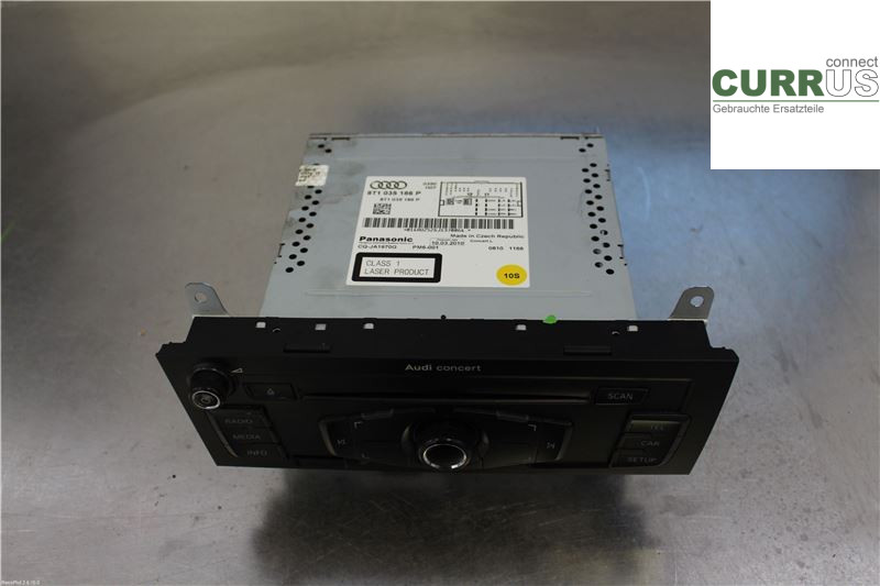 AUDI A5  07-16 Radio CD / Multimedia panel 8T1057186PX 2,0 TFSI