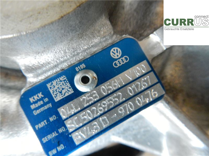 AUDI A6/S6 4G   11-18 Turbolader 04L253056H 2,0 TDI