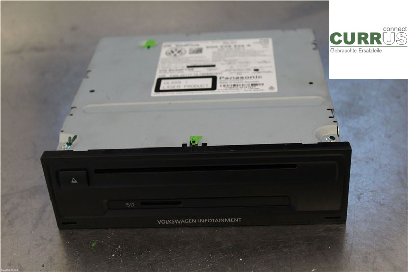 VW GOLF / E-GOLF VII   13-20 Radio-CD-/Multimedia-Panel 5G0035824AX 2,0 TDI