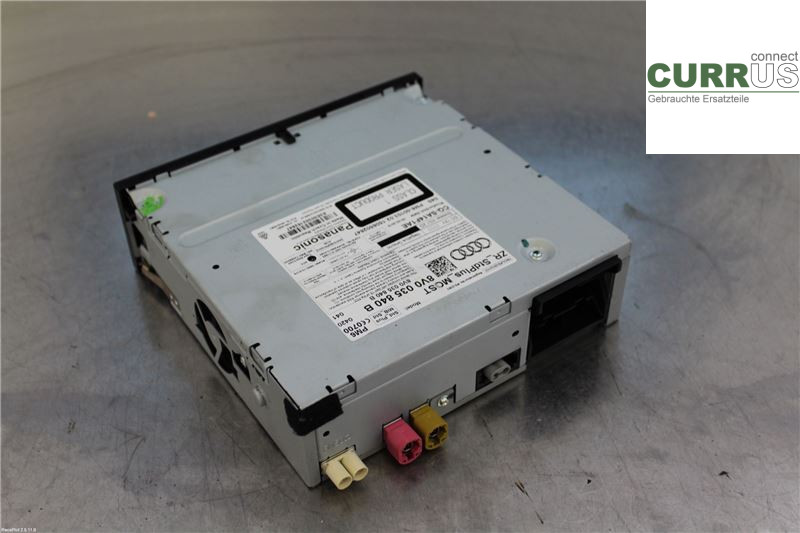 AUDI A3/S3 8V  13-20 Radio-CD-/Multimedia-Panel 8V0035840B 1,4 TSI