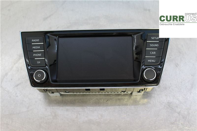 SKODA FABIA  15- Radio CD / multimediepanel 6V0919604 1,2 TSI