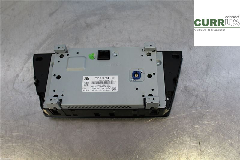 SKODA FABIA  15- Radio CD / multimediepanel 6V0919604 1,2 TSI