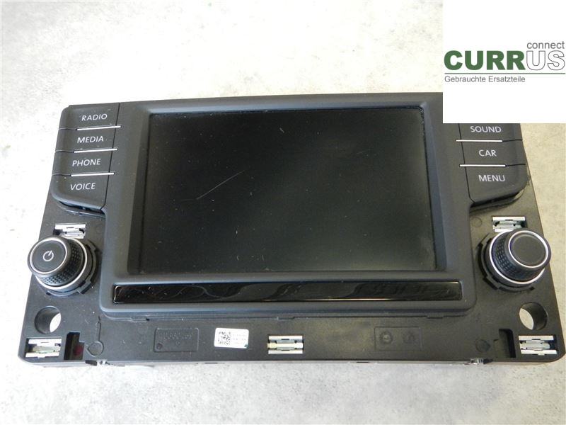 VW GOLF / E-GOLF VII   13-20 Kontrolskærm 3G0919605B 1,2 TSI